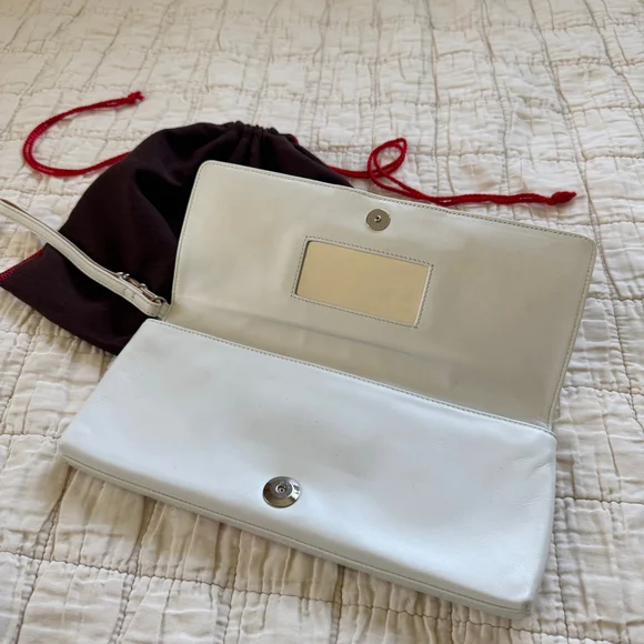 RARE Coach Wristlet Made From Exotic Genuine Lizard and Lamb Nappa - Picture 4 of 11